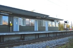 railwaystations jernbanestationer Denmark 20041108 04 Jagersborg